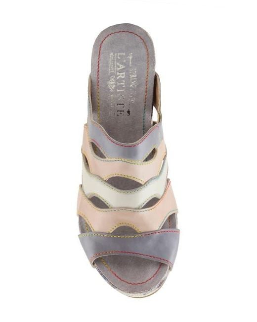 Spring Step White Pita Sandal