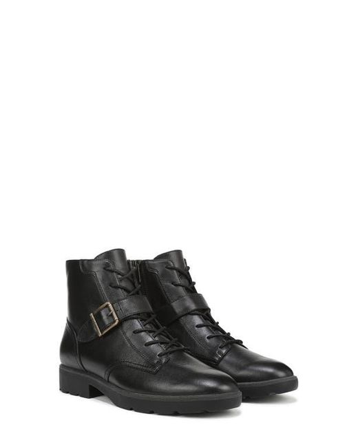 Vionic Black Catina Lace-Up Bootie
