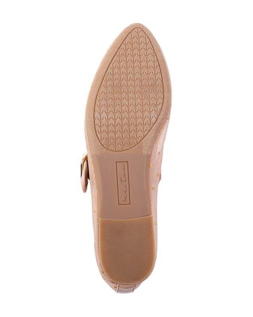 Me Too Pink Gillie Mesh Mary Jane Flat