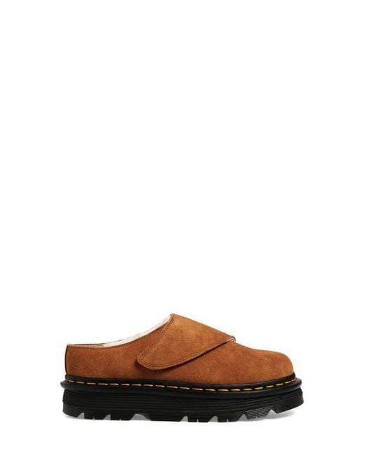 Dr. Martens Brown Zebzag Anywair Mule