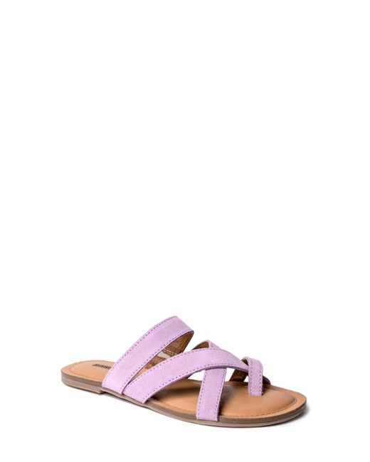 Minnetonka Faribee Strappy Sandal in Pink | Lyst