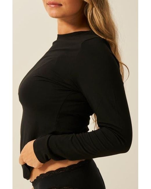 Stripe & Stare Black Underlayer Top