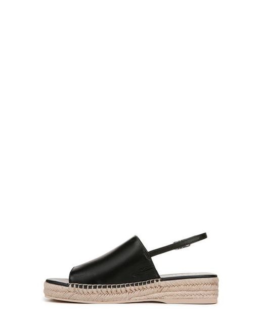 Franco Sarto Black Rune Slingback Platform Sandal