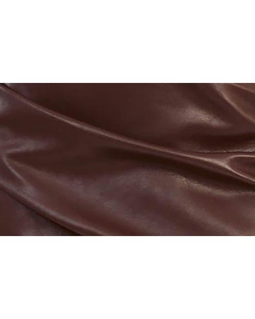 Bardot Women's Brown Kai Strapless Faux Leather Midi Dress -  toquedesaborminas.com.br