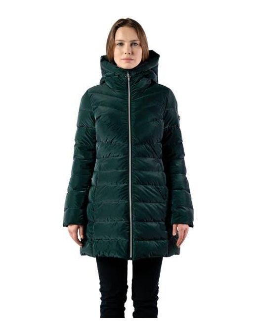 Woodpecker Green Long Robin Medium Weight Coat