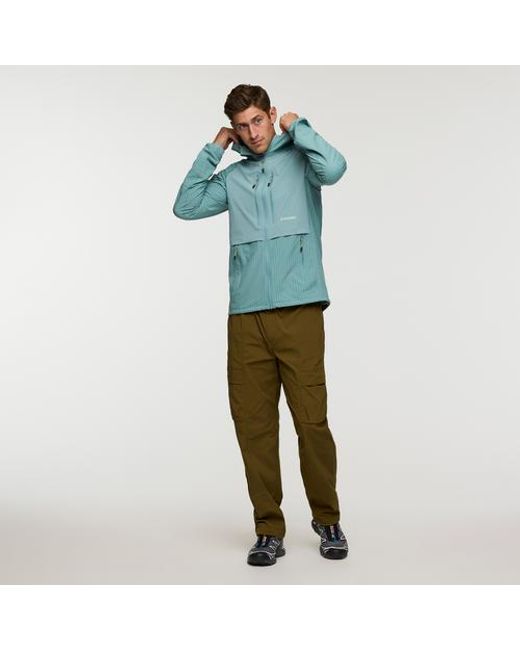 COTOPAXI Blue Yermo Hooded Jacket for men