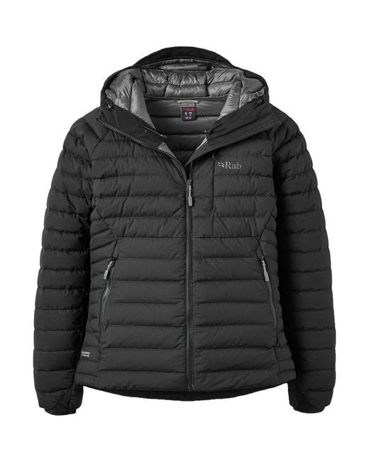 Rab Black Microlight Windstopper Hoodie
