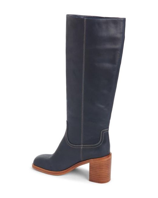 Steve Madden Blue Woodstock Knee High Boot