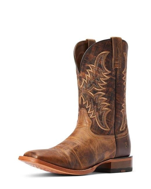 Ariat Brown Point Ryder Western Boot for men