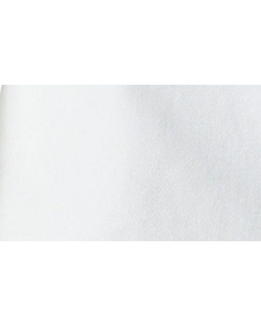 Grey Lab White Long Sleeve Zip Minidress