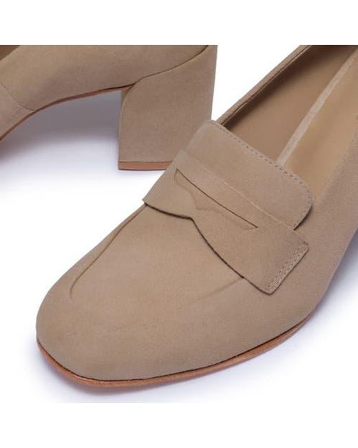 Bernardo White Nevaeh Loafer Pump