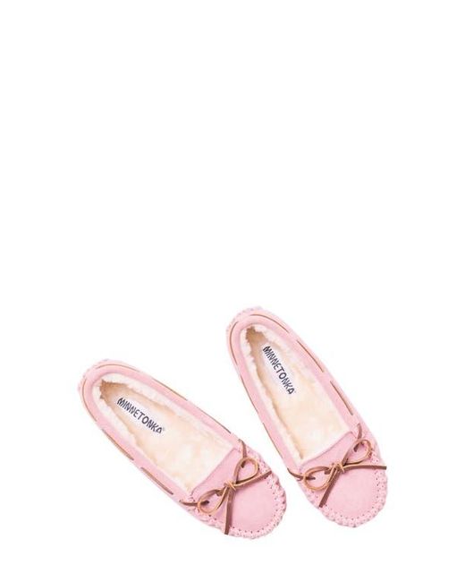 Minnetonka Pink Cally Slipper