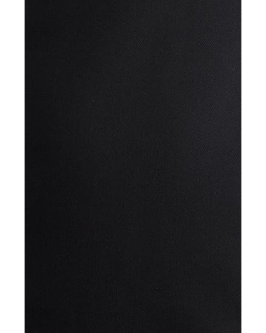 Open Edit Black Strapless Foldover Body-Con Minidress