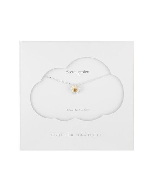Estella Bartlett White Wildflower Necklace