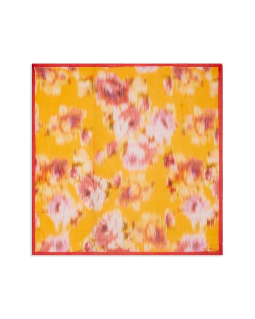 Ted Baker Pink Mellii Floral Print Square Scarf