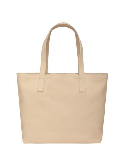 Gorski Natural Leather Tote Bag With Removable Zipped Pouch