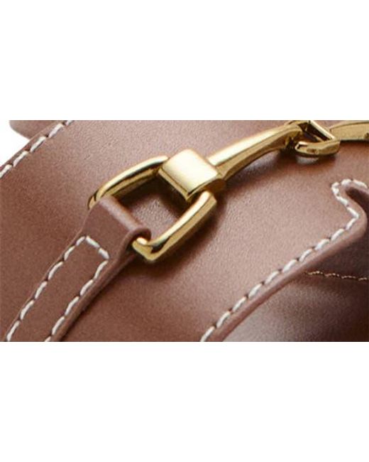 Mango Brown Bit Slide Sandal