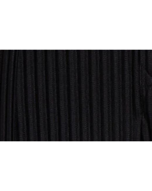 Homme Plissé Issey Miyake Black Bottoms 1 Pleated Straight Leg Pants for men