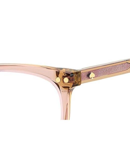 Kate Spade Multicolor Adria 52Mm Rectangular Optical Glasses