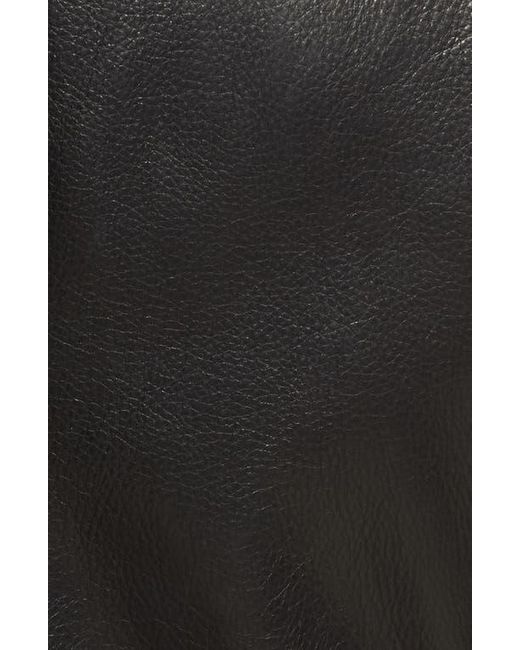 Schott Nyc Black Lightweight Leather Jacket