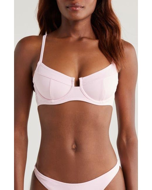 Solid & Striped Pink Harley Bikini Top