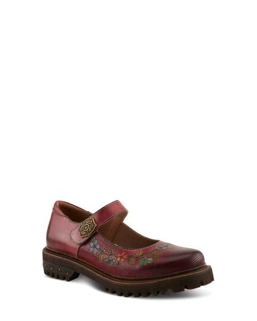 Spring Step Brown Danuella Platform Mary Jane