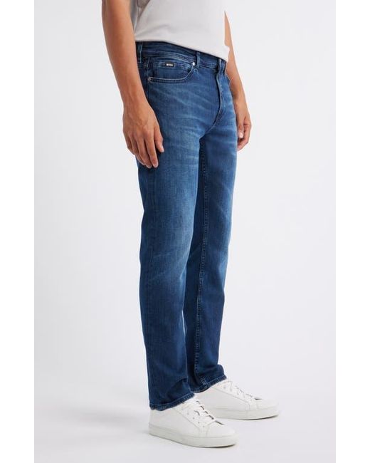 Boss Blue Delaware Slim Fit Jeans for men
