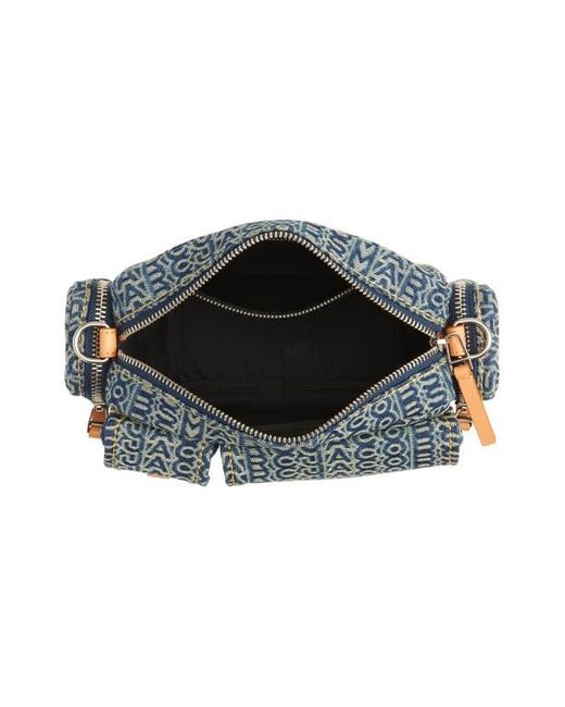 Marc Jacobs Multicolor The Cargo Monogram Denim Shoulder Bag