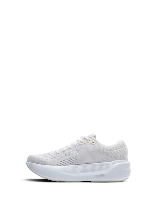 Brooks White Ghost Max 3 Running Shoe