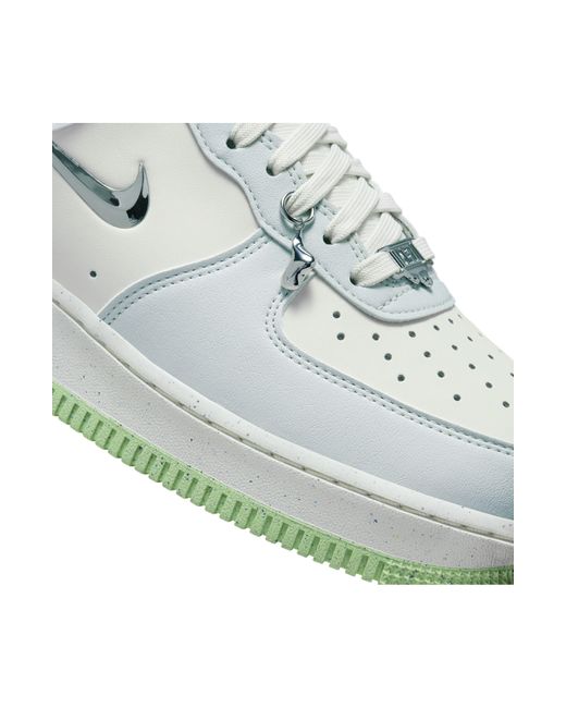 Nike Gray Air Force 1 '07 Next Nature Se Sneaker