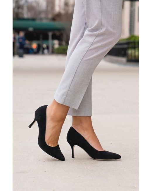 Ally Shoes Black Classic Pump