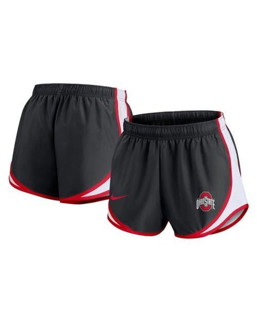 Nike Black Ohio State Buckeyes Spring Break Tempo Performance Shorts