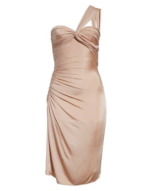 tom ford one shoulder twist front evening dress ONE SHOULDER TWIST FRONT EVENING DRESS