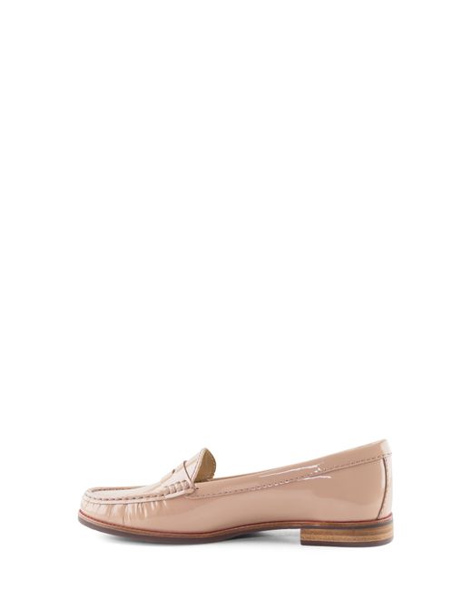 Marc Joseph New York Womens East Village Leather Closed Toe Loafers, Nude Patent