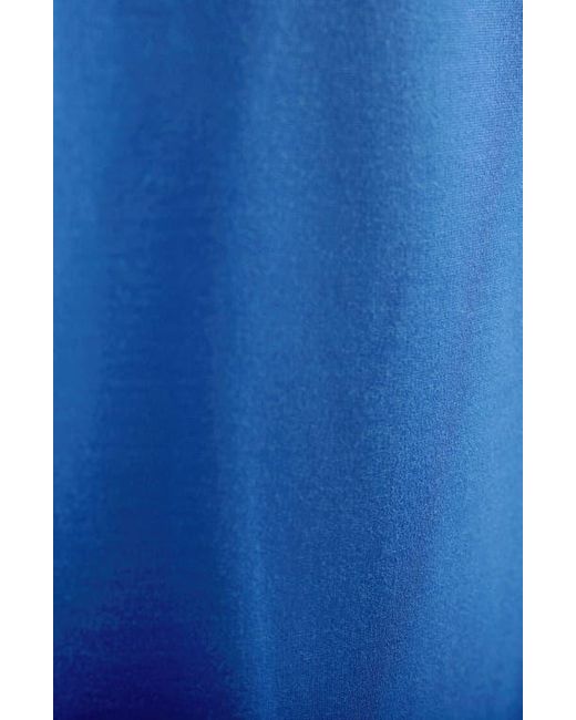 Bugatchi Blue Solid Quarter Zip Pullover for men