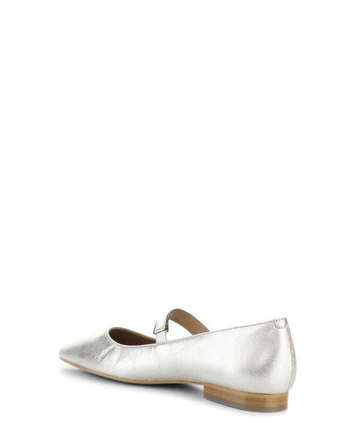 Fly London White Suln Pointed Toe Flat