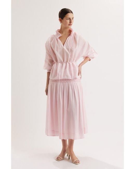 Merlette Pink Shore Top