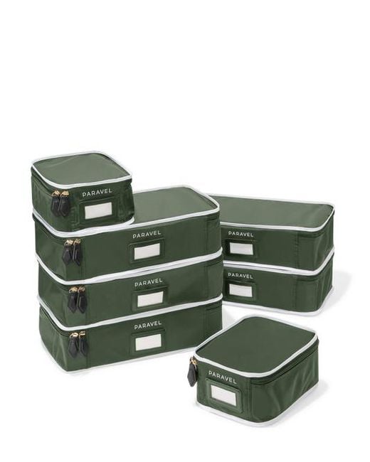 Paravel Green Trunk Packing Suite