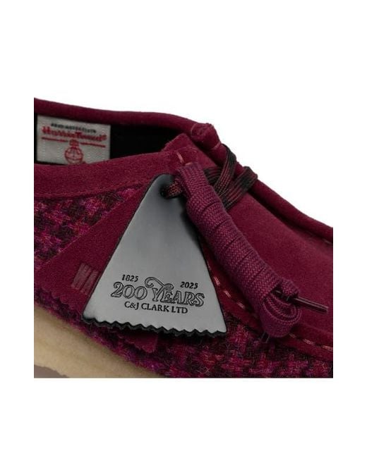 Clarks Purple Wallabee Chukka Boot