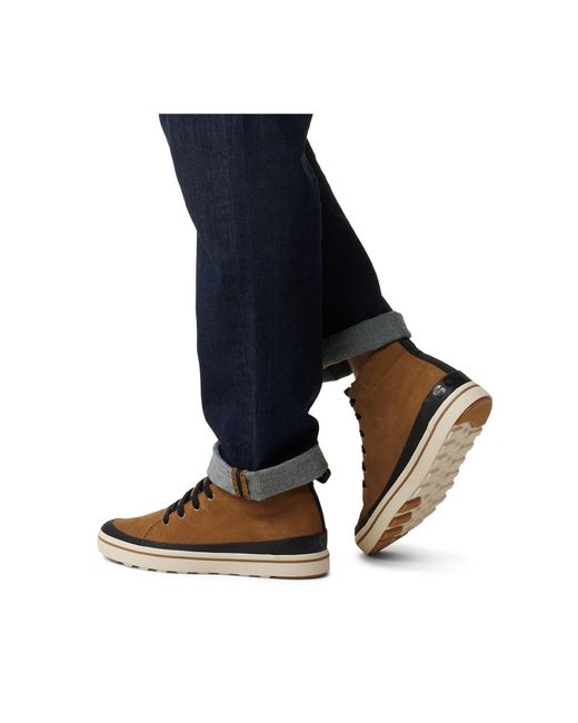Sorel Brown Metro Ii Waterproof Chukka Sneaker for men