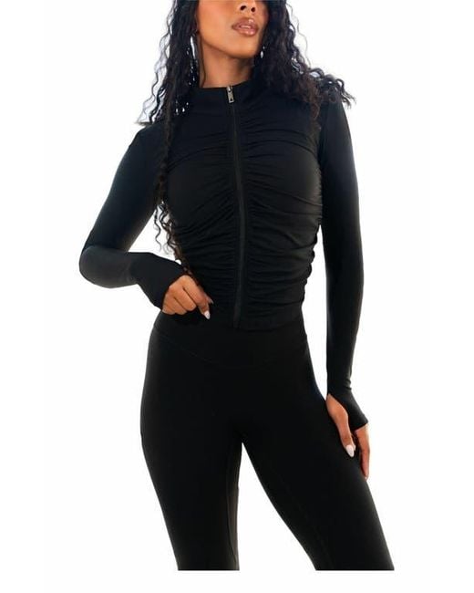 Vitaly Black Cloud Ii Gather Jacket