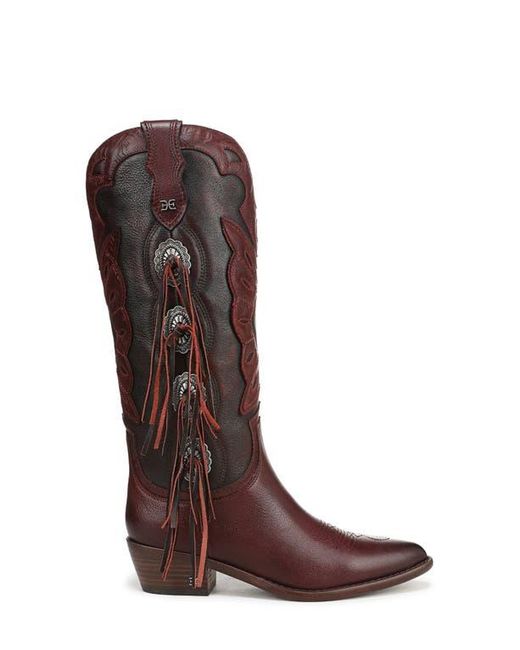 Sam Edelman Brown Rhett Western Boot