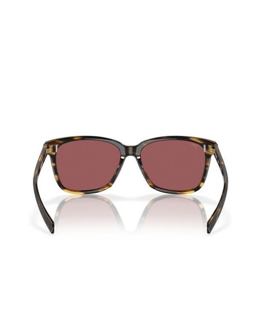 Costa Del Mar Brown Phantos 57Mm Polarized Sunglasses for men