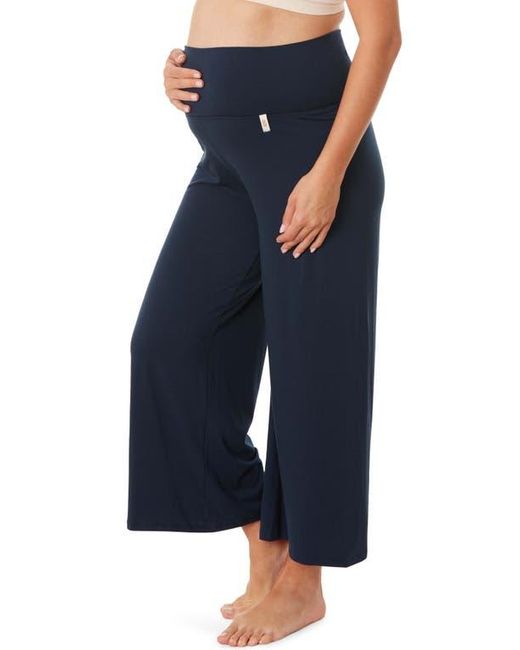 Cache Coeur Blue Maternity Pants 7/8Th Origin