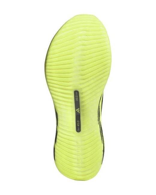 Adidas Yellow Hyperboost Edge Running Shoe for men