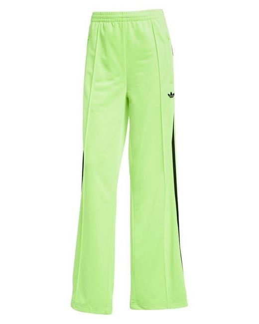 Adidas Green Firebird Recycled Polyester Track Pants