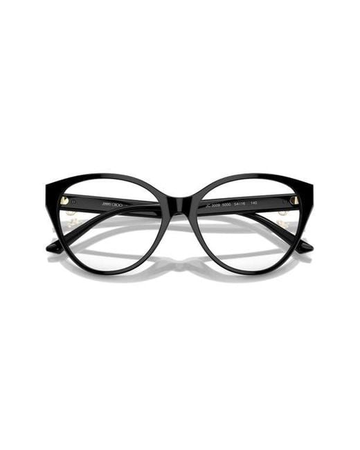 Jimmy Choo Black 54Mm Phantos Optical Glasses