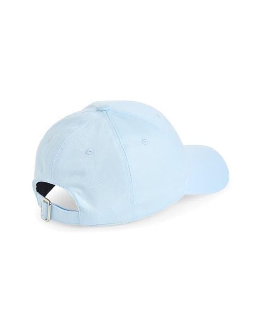 Givenchy Blue Embroidered Logo Adjustable Baseball Cap for men