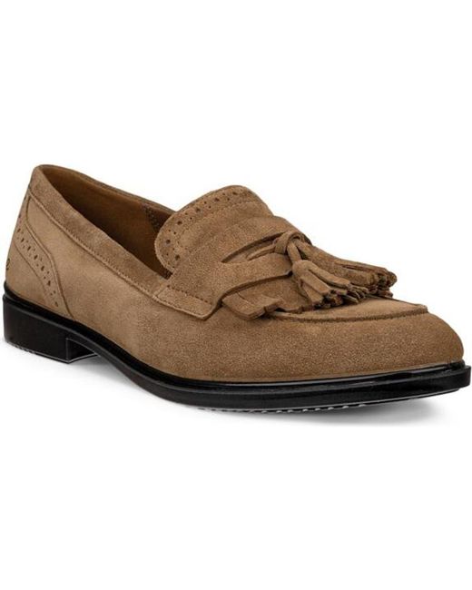 Ecco Brown Classic 15 Tassel Loafer