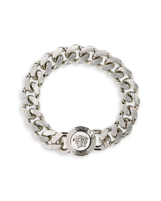 Versace Metallic Medusa Chain Bracelet for men